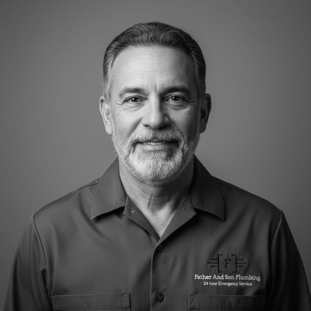 The Father & Son Plumbing Team